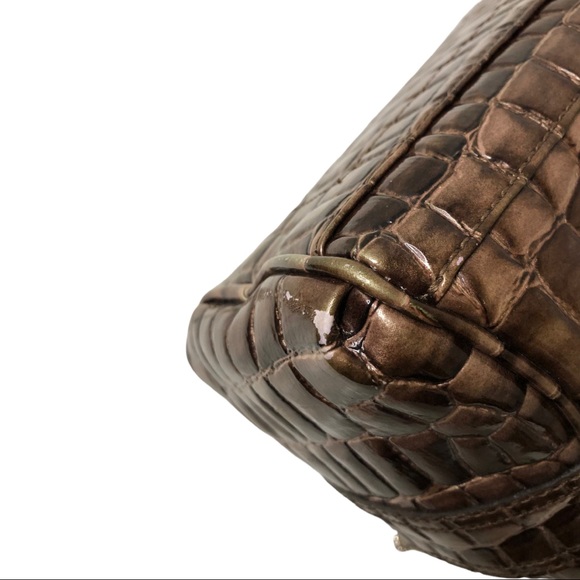 Kathy Van Zealand Large Duffle Style Weekender Shoulder Purse Satchel Bag - Picture 15 of 16